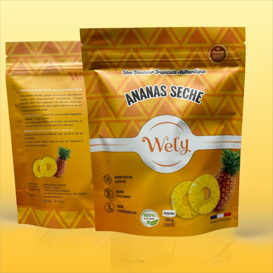 Wely - Mangue Séchée Premium - (Lot de 3 x 100 g)